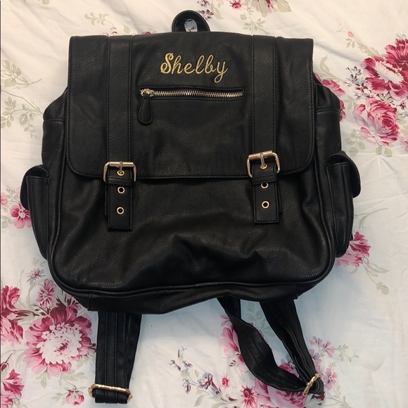 Shelby embroidered backpack - Picture 1 of 3